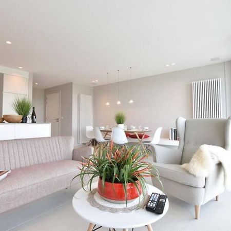 Luxe Apt In Centrum Bredene Overlooking The Dunes Exteriör bild