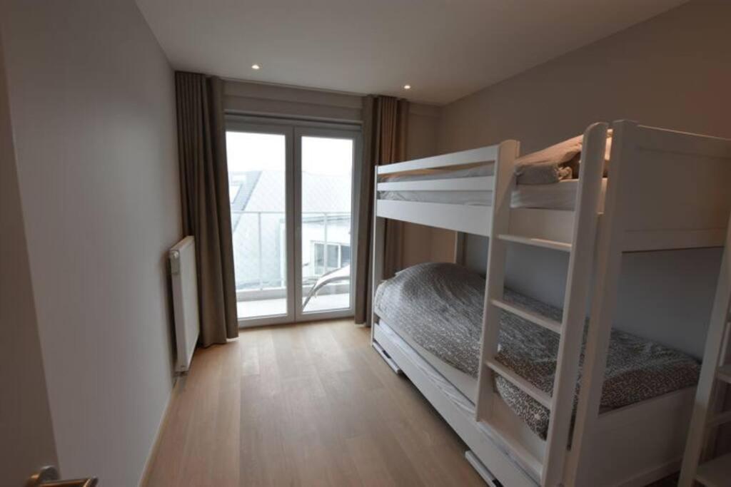 Luxe Apt In Centrum Bredene Overlooking The Dunes Exteriör bild