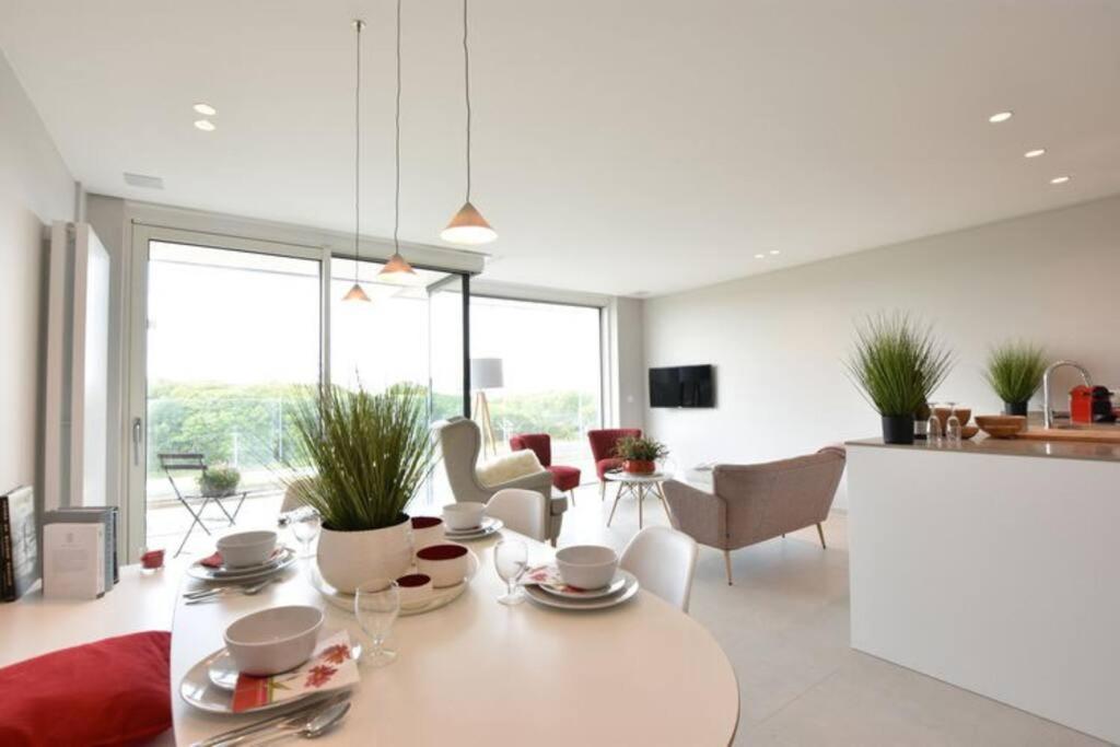 Luxe Apt In Centrum Bredene Overlooking The Dunes Exteriör bild