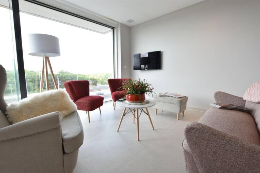 Luxe Apt In Centrum Bredene Overlooking The Dunes Exteriör bild